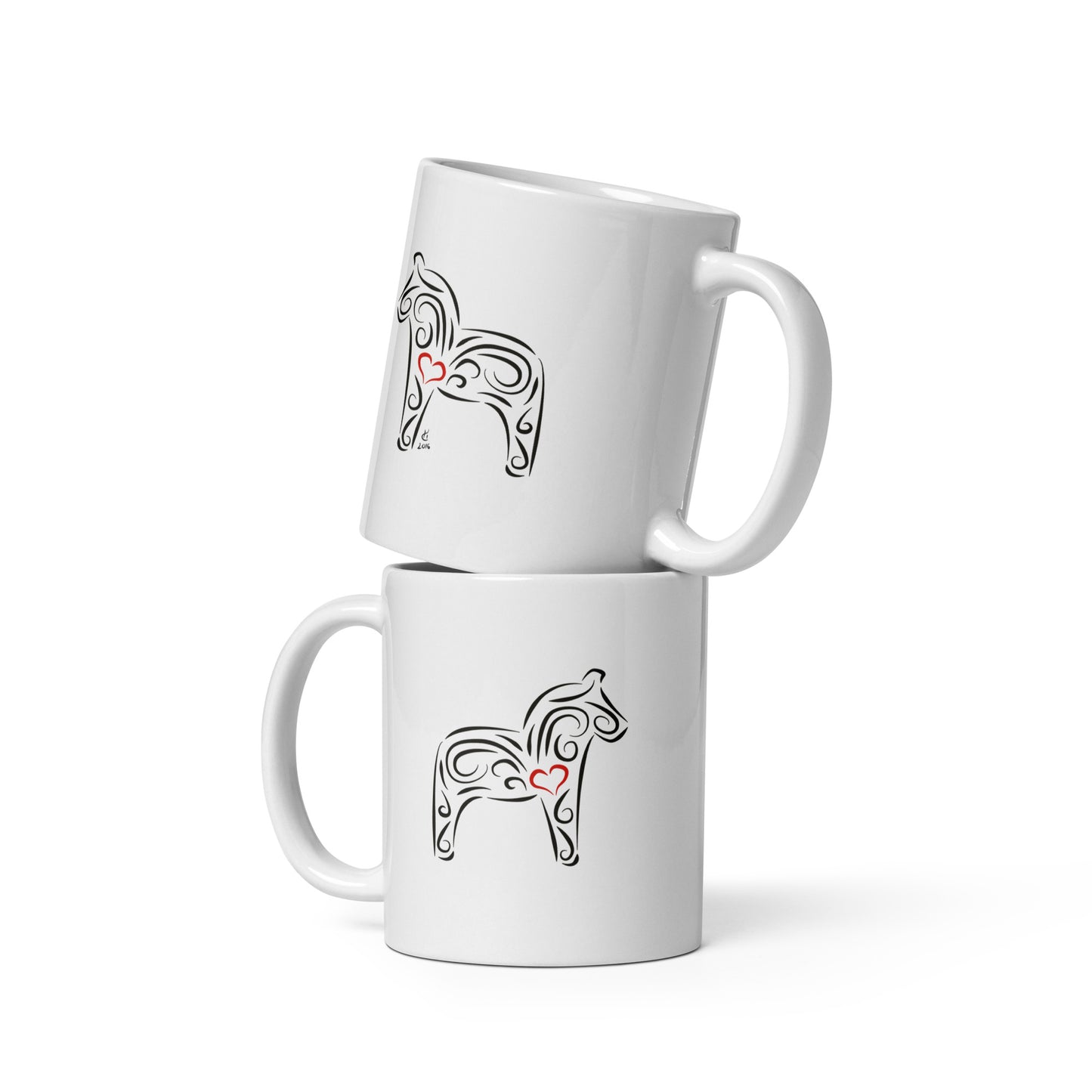 Dalahäst Kaffekopp