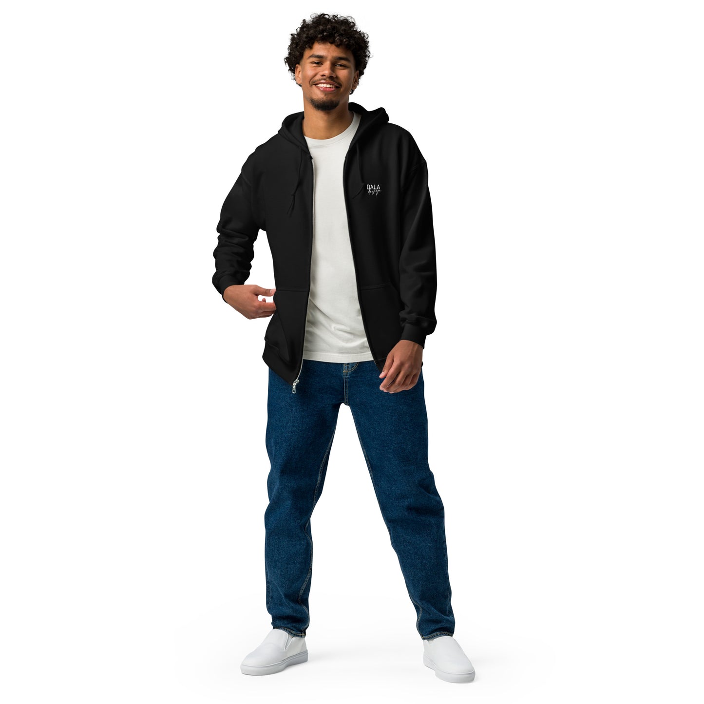 Daladesign Hoodie med dragkedja Hanna Cavanagh