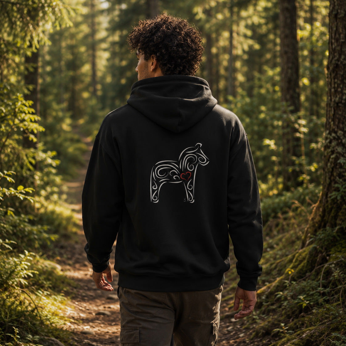 Daladesign Hoodie med dragkedja Hanna Cavanagh
