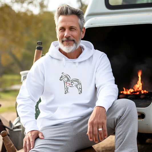 Hanna Cavanagh Design Hoodie Vit
