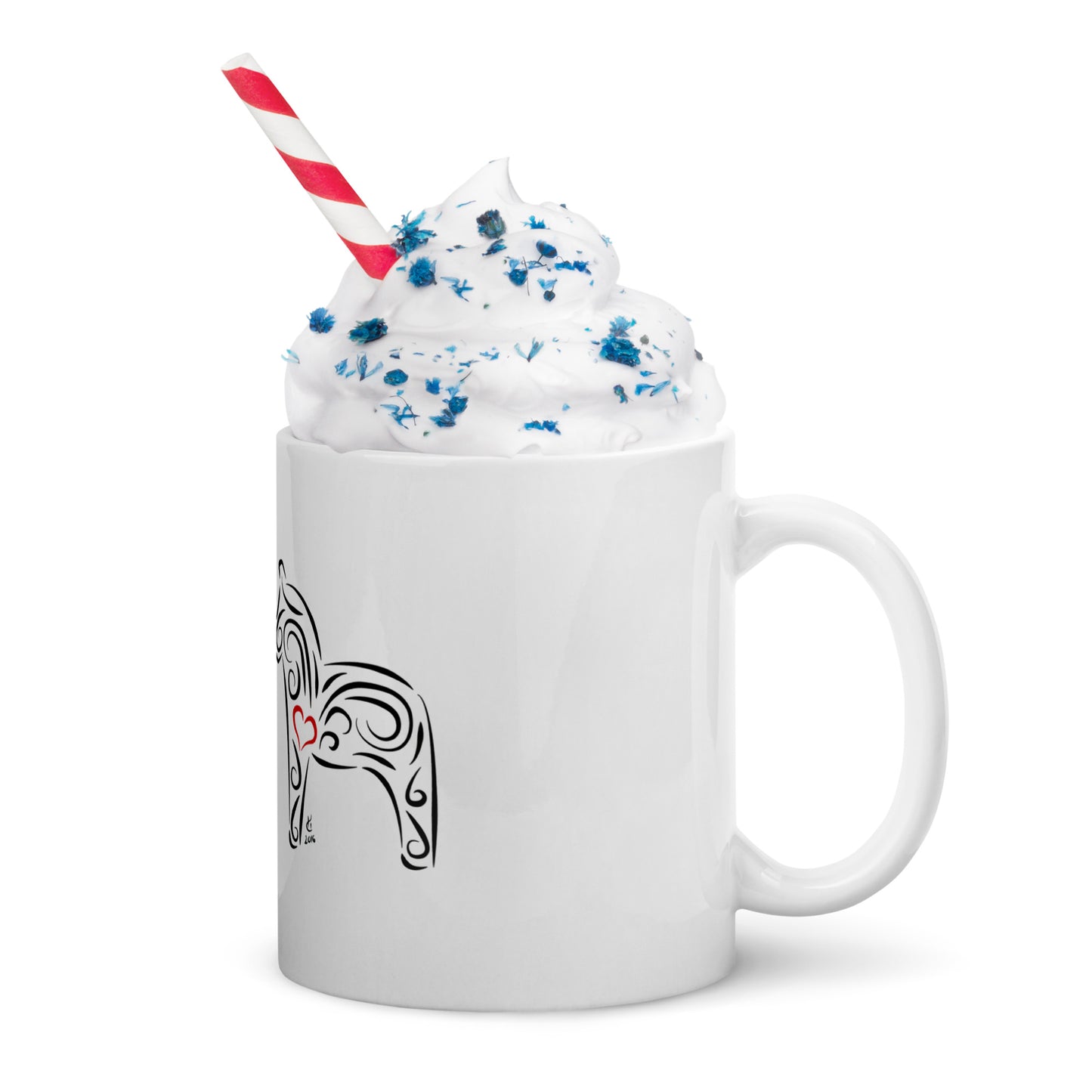 Dalahästar Kaffekopp