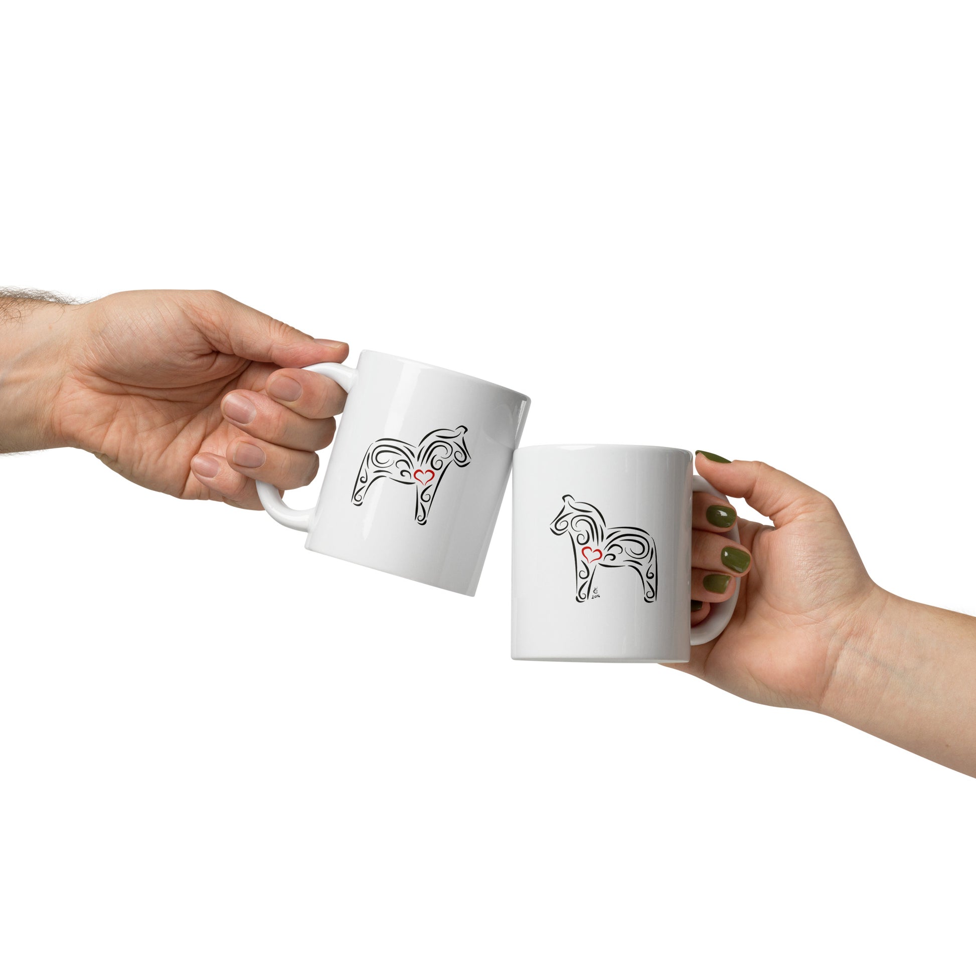 Dalahäst Kaffekopp
