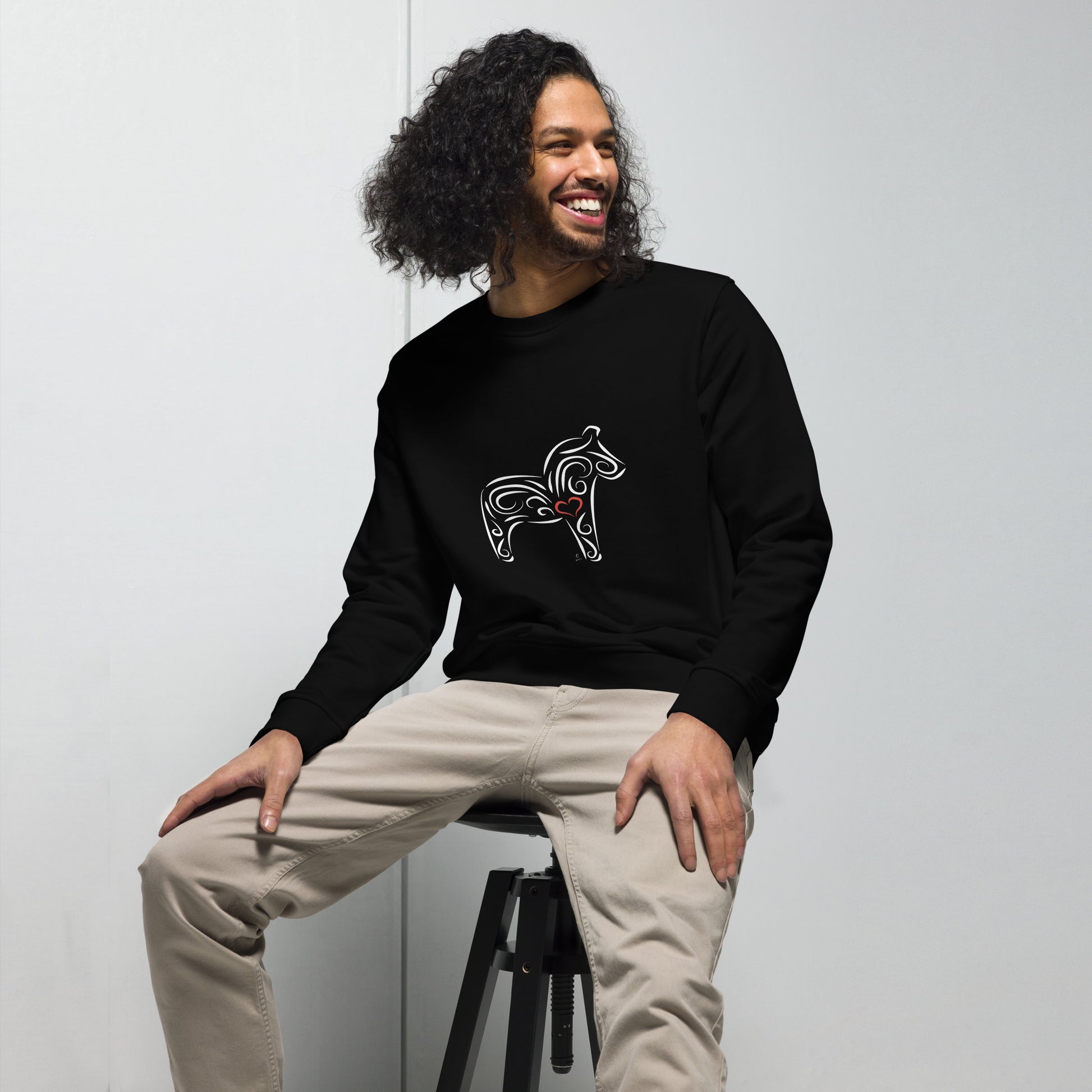 Dalahäst Sweatshirt Hanna Cavanagh Design