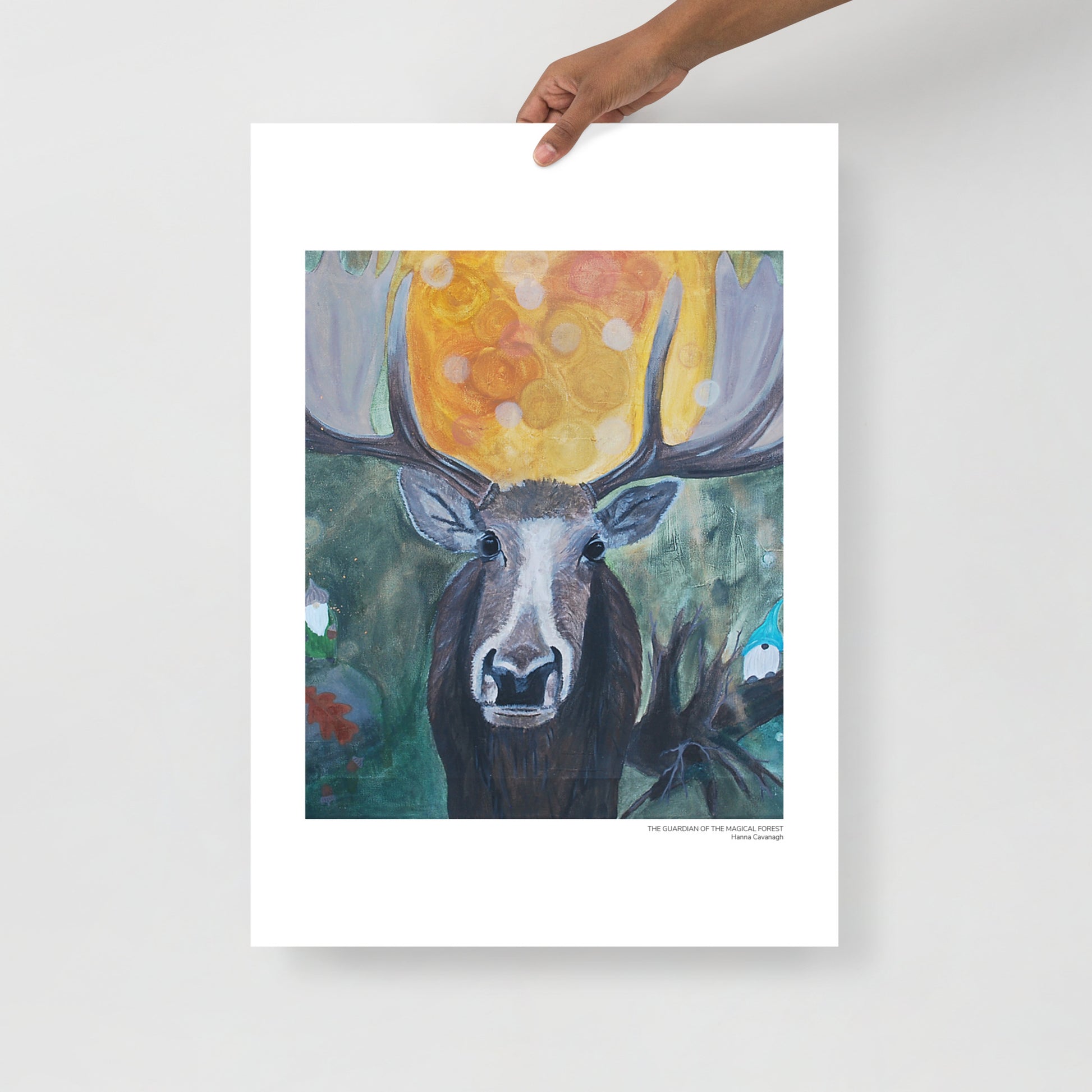 Artprint The Guardian Of The Magical Forest