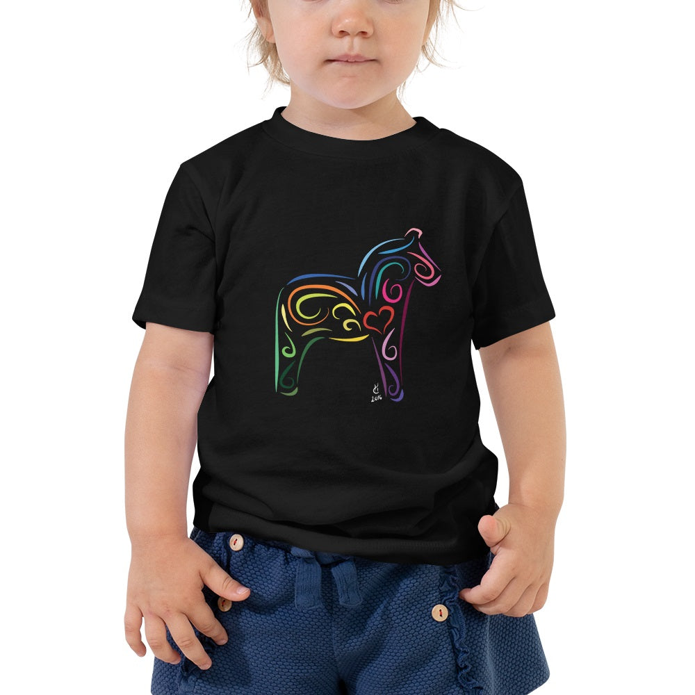 Dalahäst T-shirt barn (92-116)