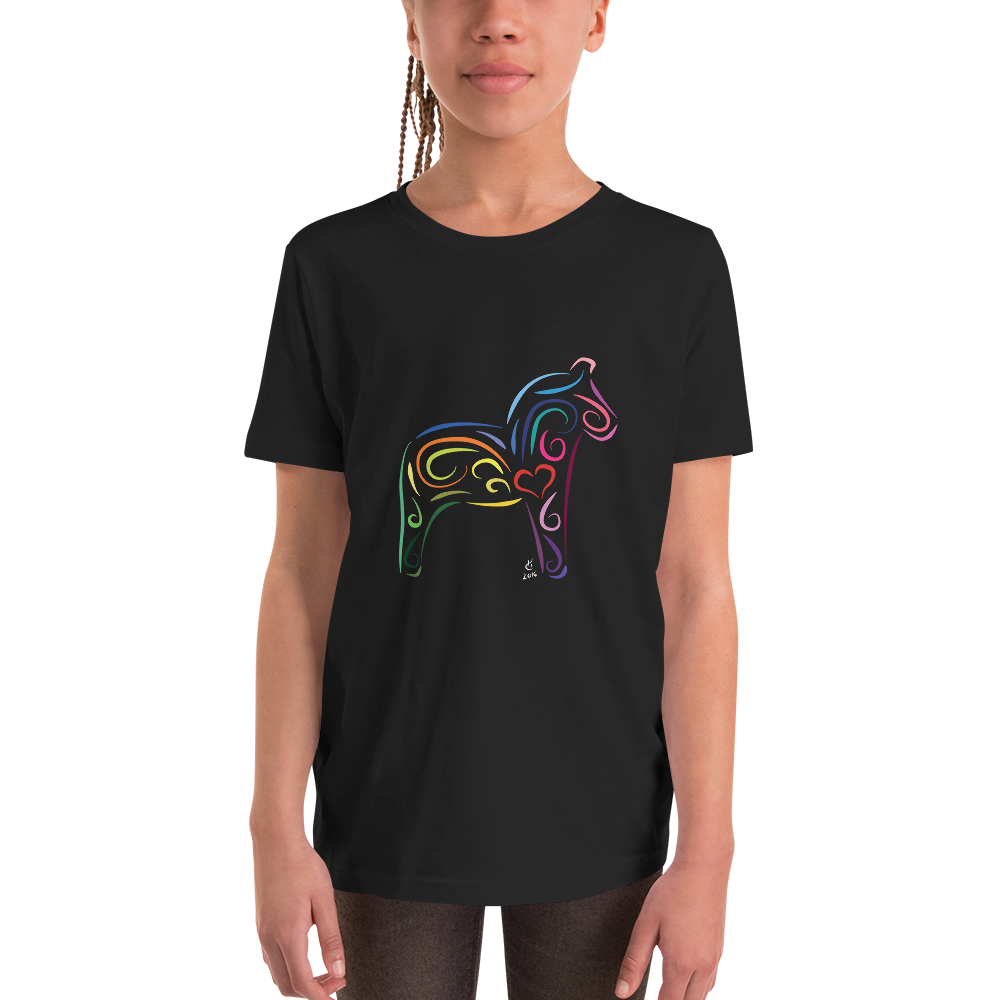 Dalahäst T-shirt barn (122-164)