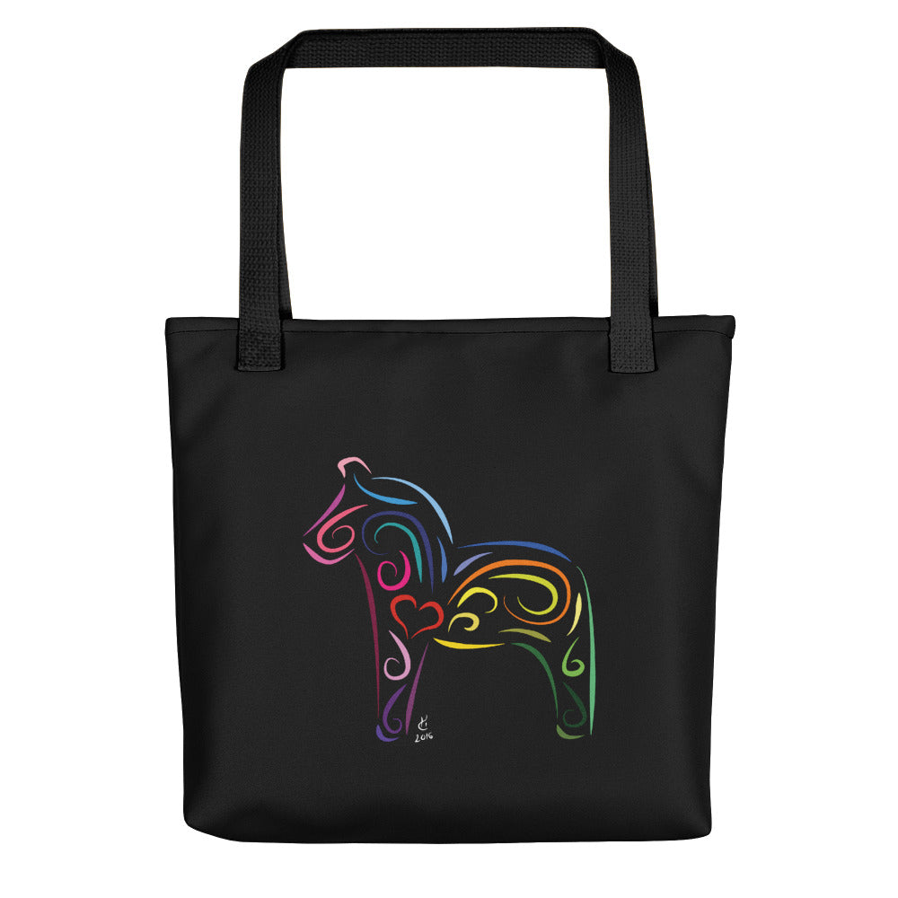 Dalecarlian horse Tote bag